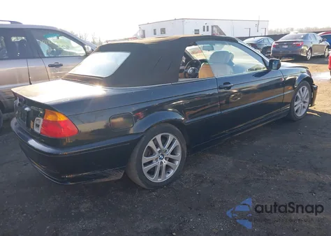 2003 BMW 330Ci z USA, uszkodzony, nr VIN WBABS53483JU98829